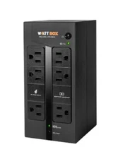 WattBox WB-OVRC-UPS-350-6 Standby UPS and Battery Pack (Compact), 6-Outlet, 350V