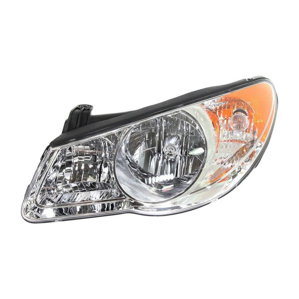 Headlights Pair For 2007-2009 Hyundai Elantra Passenger & Driver Left + Right - Image 2 of 4