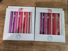 2 Prym Ergonomics Double Pointed Knitting Needle Sets: Size US 1, 2, 4  6 New
