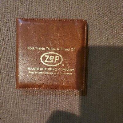 VtG Advertising ZEP Photo Holder w/ Mirror  COLLECTIBLE ITEM 