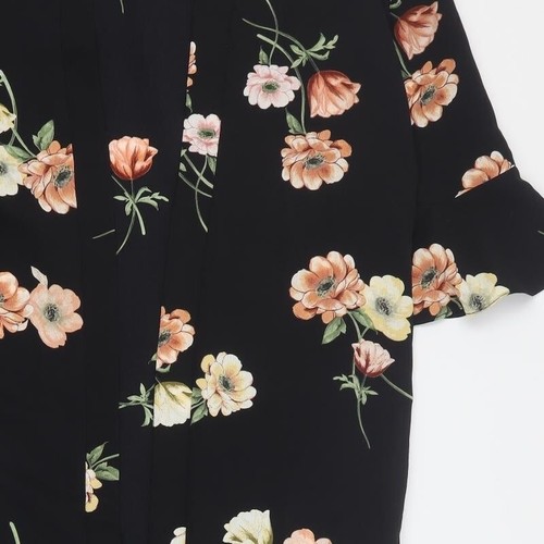 Chaqueta floral negra para mujer New Look talla 8 - Imagen 10 de 12