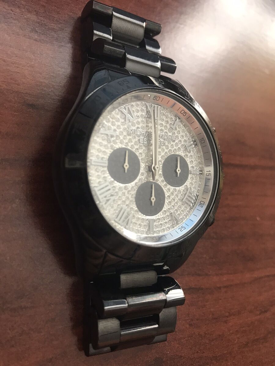 Michael Kors Layton Watch Glitz MK-5668 Black Chronograph Michael Kors Layton Watch Glitz MK-5668 Black Chronograph
