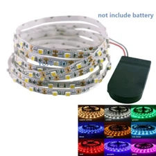 Button Battery Powered 2835 SMD 3V DC 60LED/M LED Strip Light  Flex LED Tape
