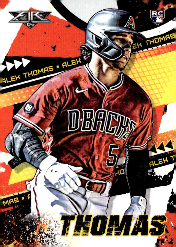 2022 Topps Fire #117 Alek Thomas
