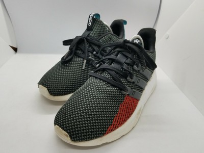 😁adidas black/White/Red ape boys shoes pwi 001001 Size 5 | eBay
