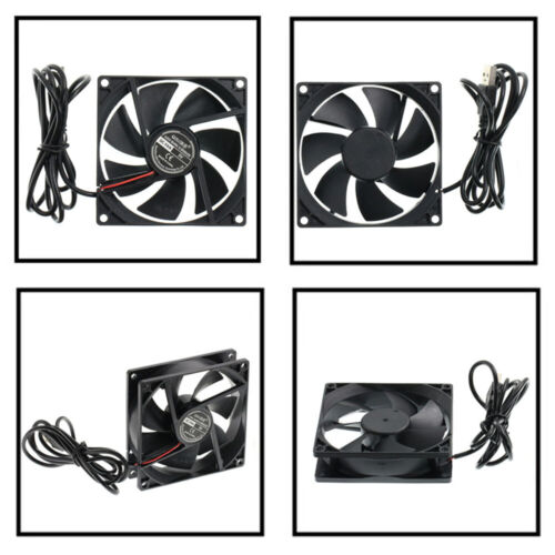 Gehäuselüfter USB leise PC Ventilator 90mm USB PC lüfter Gehäuse lüfter DC 5V - Bild 5 von 8