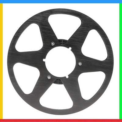 Leere Bandspule 1/4 10 Zoll Universal für Studer ReVox/TEAC/BASF( (6 Löcher Schw