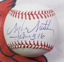 Mike Matheny autographed Rawlings 2013 World Series MLB Baseball
