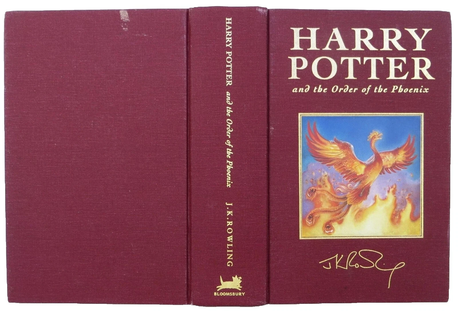 Harry Potter J.K. Rowling firmado Antiguos Libros De Colección &