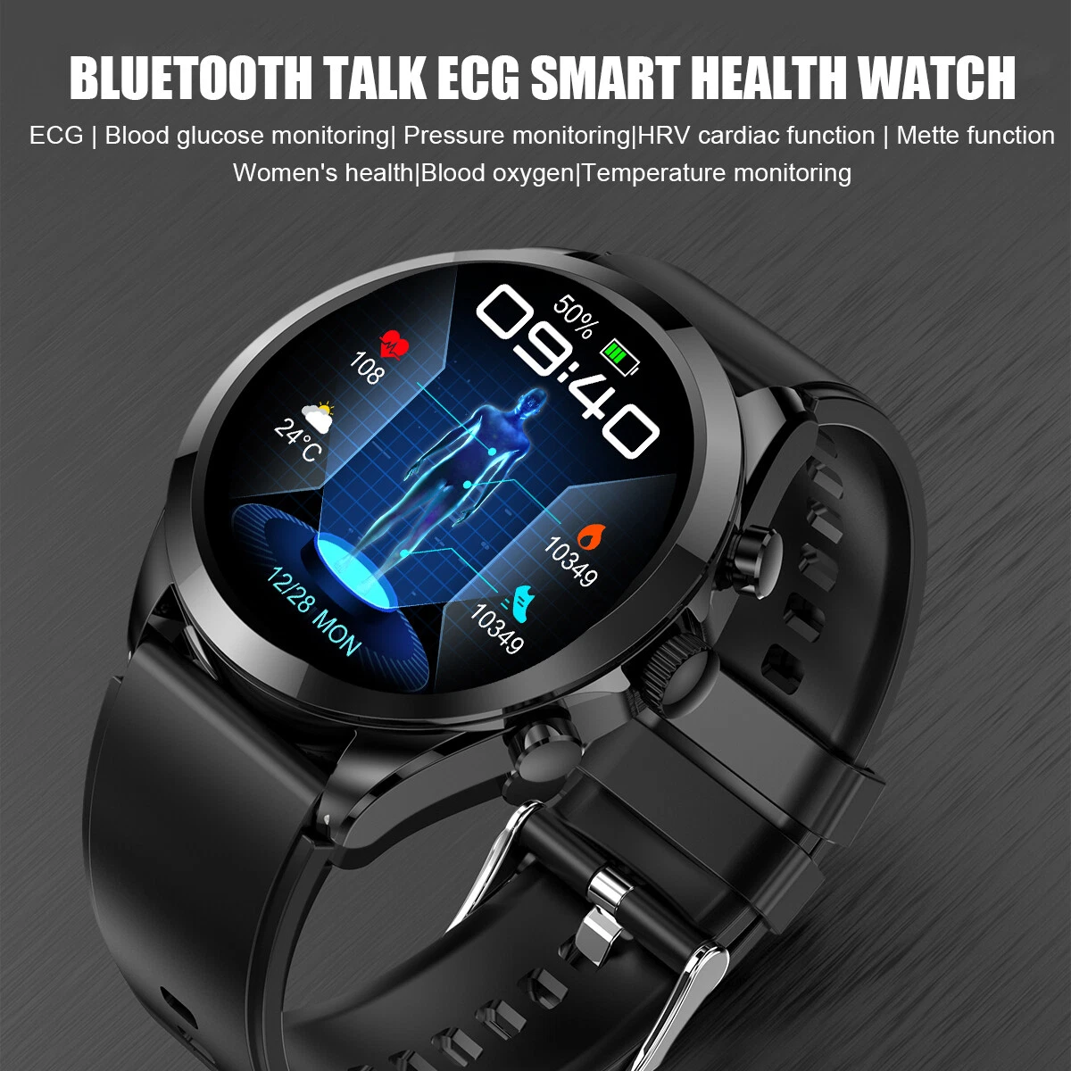 Smart Watch Activity Tracker for Men Women Blood Oxygen Heart Rate