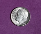 Photo of a 1949-P Roosevelt Dime from an eBay listing that sold on Jul 21, 2026