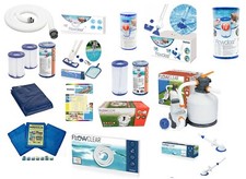 Bestway Garden Swimming Pools Accessories Pumps/Filters/Cleaning Kit/Pool Vacuum