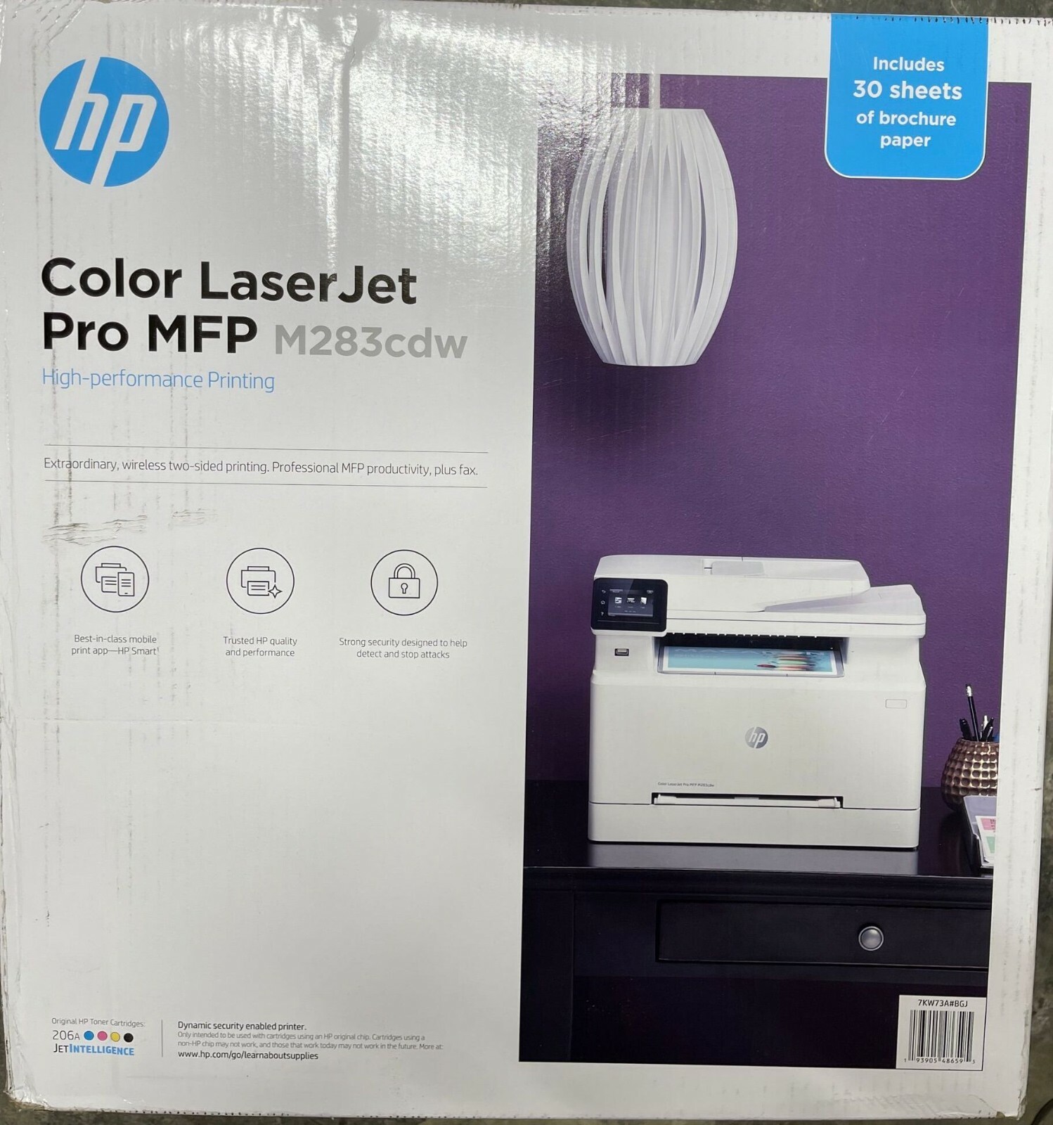 hpm283 color laser printer