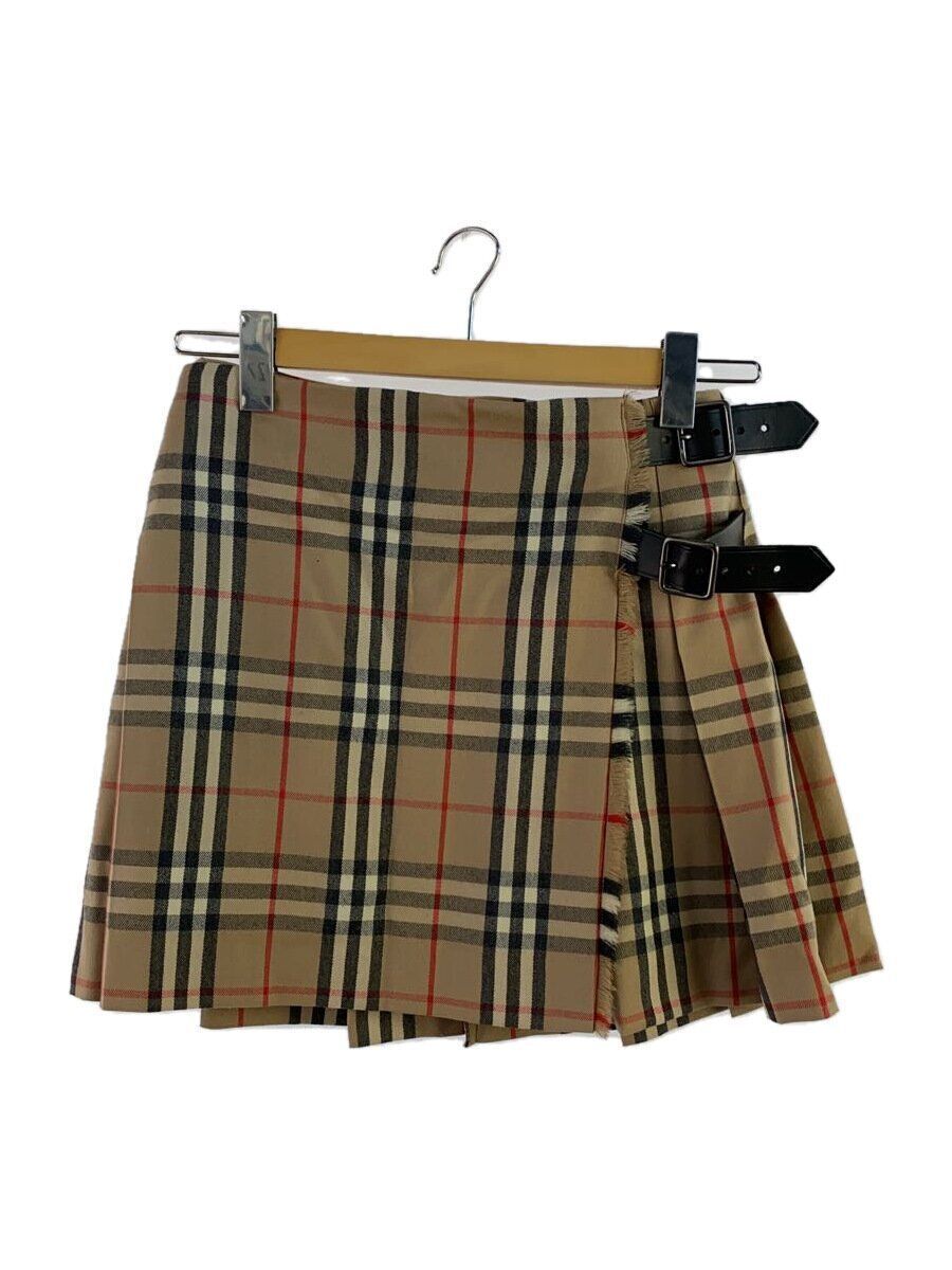 BURBERRY LONDON OTHER NOVA CHECK SCOTTISH WRAP SKIRT 38 WOOL BURBERRY LONDON OTHER NOVA CHECK SCOTTISH WRAP SKIRT 38 WOOL