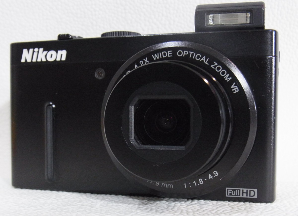 Nikon Coolpix P300 ,12MP,4.2x,f/1.8,3inc,Black Body