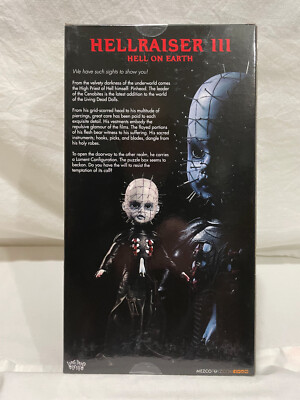 HELLRAISER III PINHEAD - LIVING DEAD DOLLS - Mezco - NEW | eBay