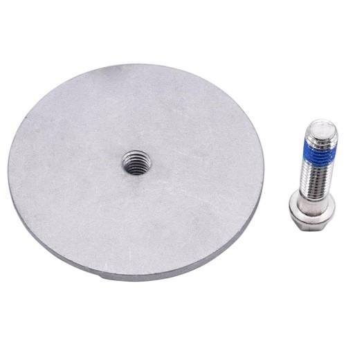 Zinc Anode Flat Trim Tab Anodic Plate For Mercury 18-6016 76214 76214T3 76214Q5 - Foto 11 di 11