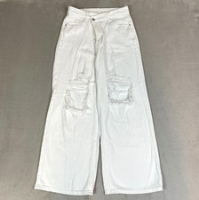 Baggy High Rise Jeans Womens 4 Relax Wide Leg Y2K Shein Skater Grunge Denim