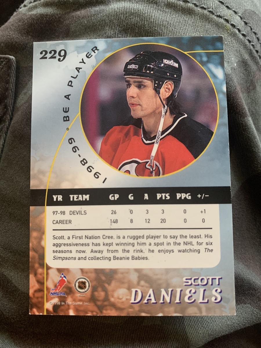 Scott Daniels autographed NJ Devils hockey card | eBay