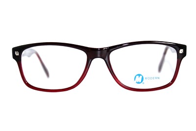 NEW MODERN OPTICAL EXIT PLUM BURGUNDY AUTHENTIC EYEGLASSES FRAMES 53-17-145MM 