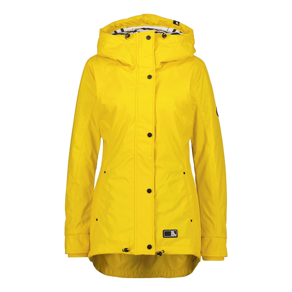 Alife and Kickin Damen Regenjacke gefüttert wasserdicht