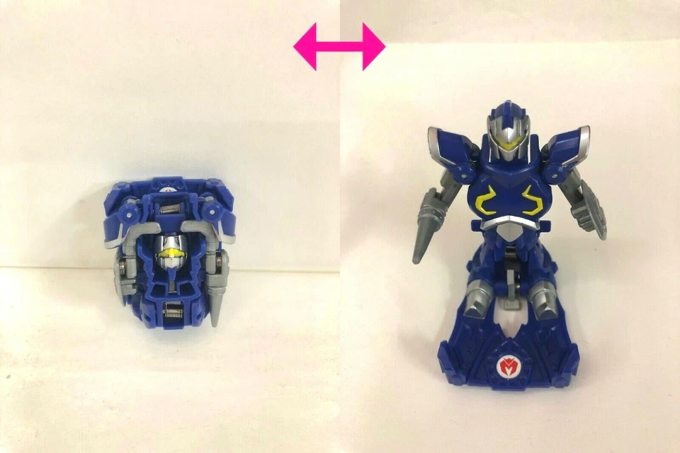 [TURNING MECARD] WING KNIGHT Transformable Car Toy Korea Figure+ 2card  - Image 4 of 4