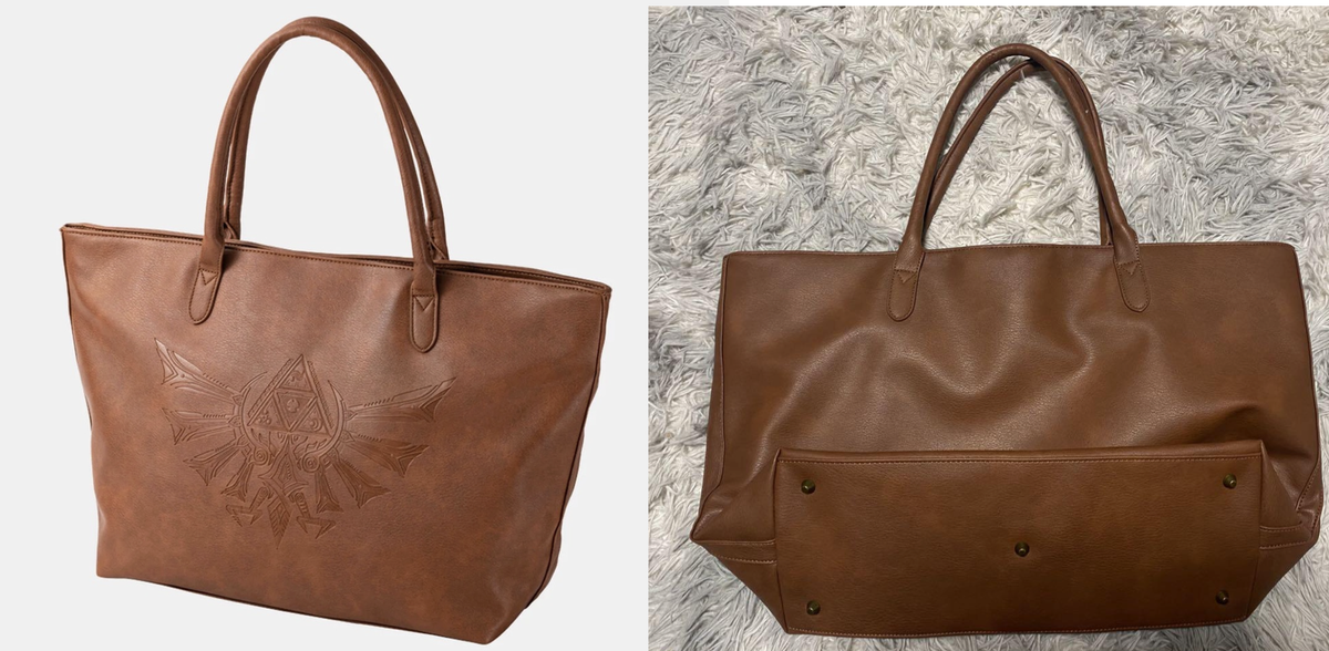 The Legend of Zelda Tote Bag Brown Nintendo Tokyo Osaka Kyoto