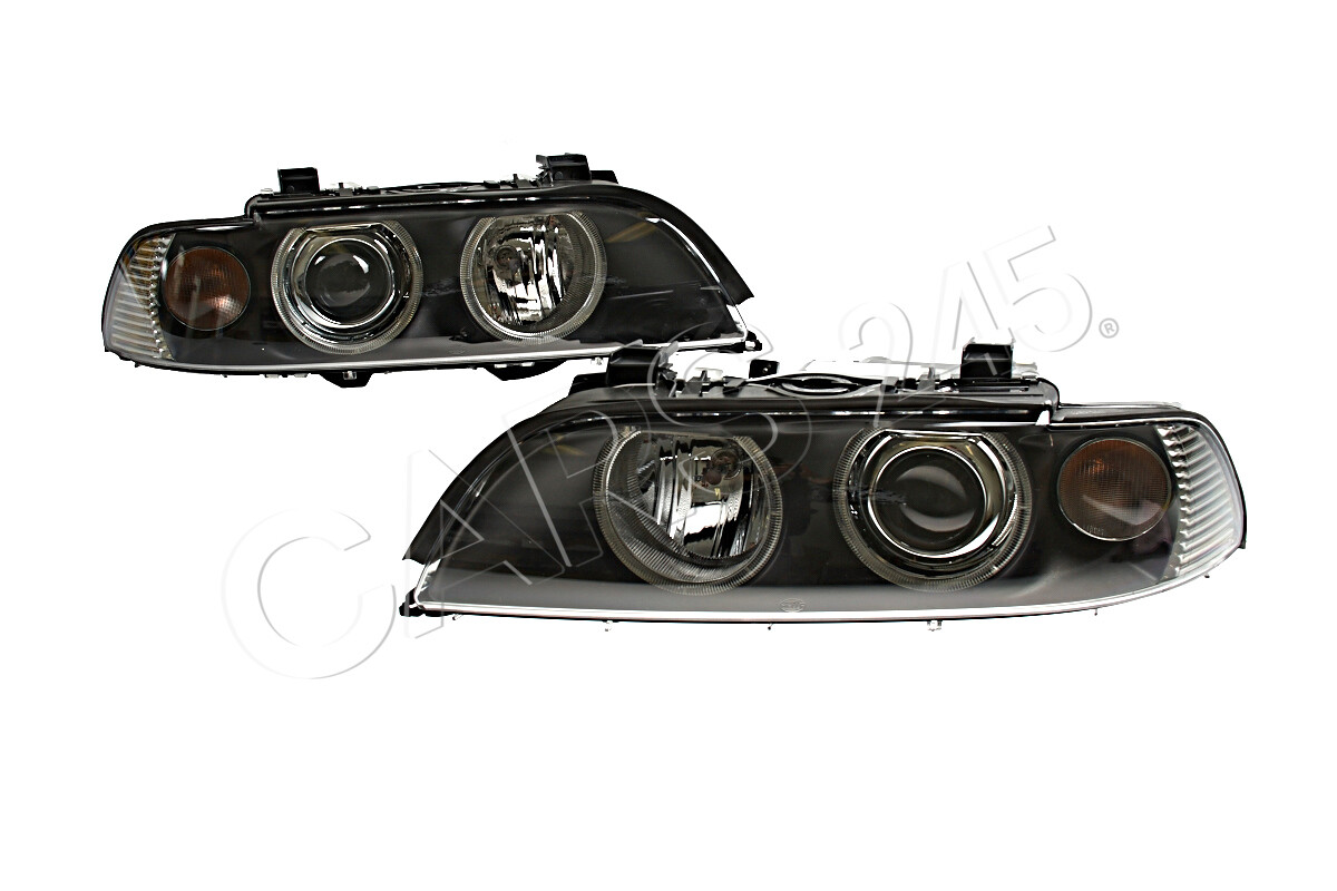 HELLA Xenon Headlights Pair For BMW 5 E39 63126912435 63126912436 