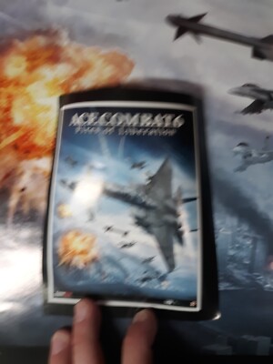 Ace Combat 6 poster 17 X 22 GameStop w Mini Poster EUC Promo Free