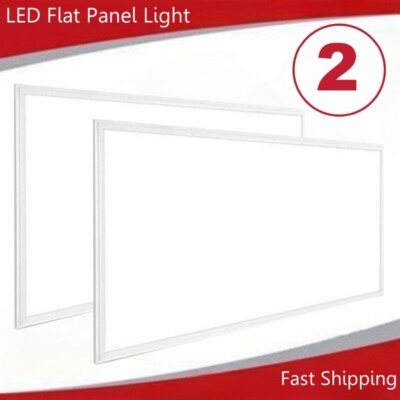 2' x 4' 75W LED Panel Light 5000K White Ceiling Retrofit Recessed UL Listed ETL