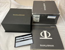 Baume Mercier (Hampton) Empty Watch Box Bookl...
