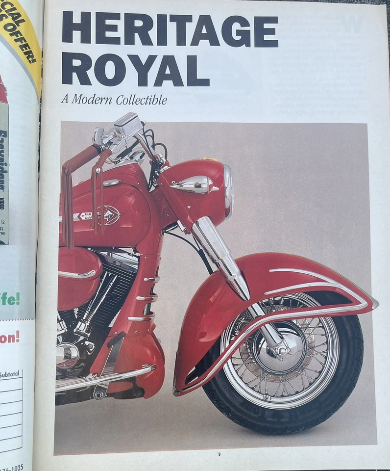 1992  EASYRIDERS MAGAZINE HOLIDAY ISSUE STURGIS DAVID MANN TEL AVIV MOTORCYCLE 1 - Image 3 of 4