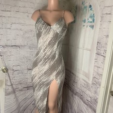 FOREVER 21 Women's Sexy Bodycon Dress Size Small Stretchy Jersey Spaghetti strap