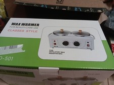 Double Wax Warmer Professional Hair Removal Wax Pot Electric Wax Heater Machi...