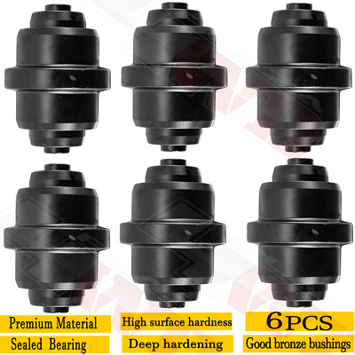 6PCs Track Roller Bottom Roller for Bobcat E26 E32 E42 331 225 328 329 331 334