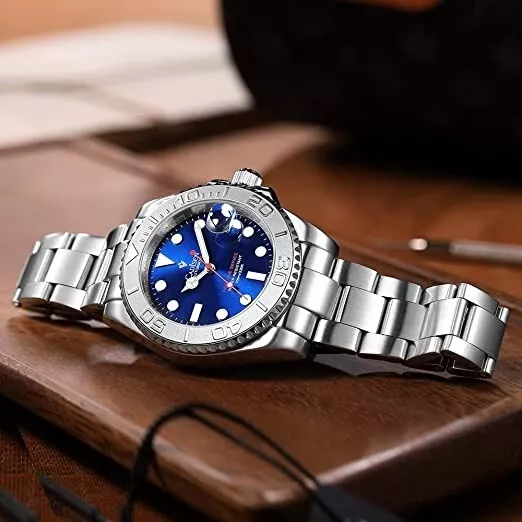 Cadisen 8210 Men s Mechanical NH35 Movement Sapphire Glass 100M