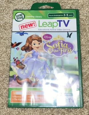 Leap Frog Leap TV Video Reading Game Disney Sofia the First 3 - 5 Years ~ NEW