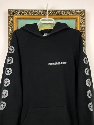 Vintage 90's Rammstein Hoodie Jacket Sehnsucht Band Very Rare