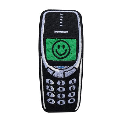Patch zum Aufbügeln - Retro Handy | Vintage Patches, Old School Flicken