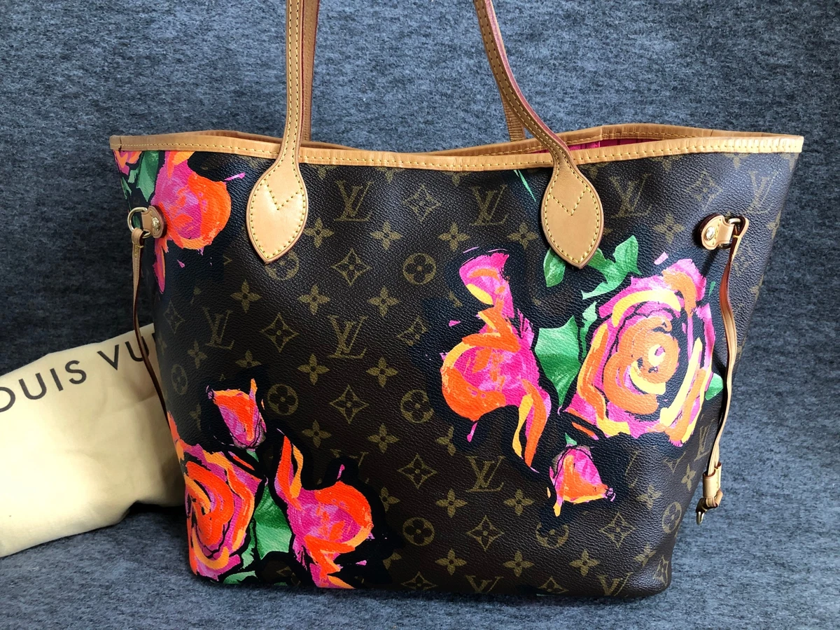 Louis Vuitton 2000s pre-owned Monogram Rose Neverfull MM Tote Bag