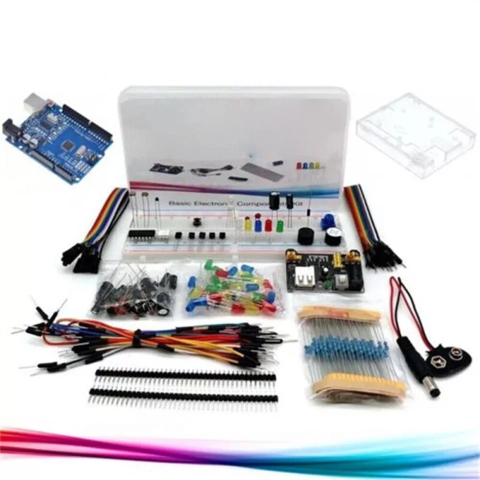 UNO R3 Starter Kit kompatibel mit Arduino IDE Elektronik Projekt Einsteigerset. - Bild 4 von 4