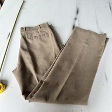 Vintage Levis Action Slacks Mens 36 Brown Dress Pants Flat Front 36X33 70s