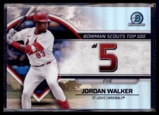 2023 Bowman Top 100 Jordan Walker St. Louis Cardinals #BTP-5
