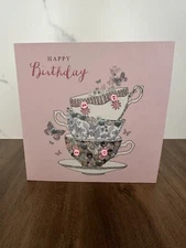 Second Nature Premium European Birthday Greeting Card with “Happy Birthday”