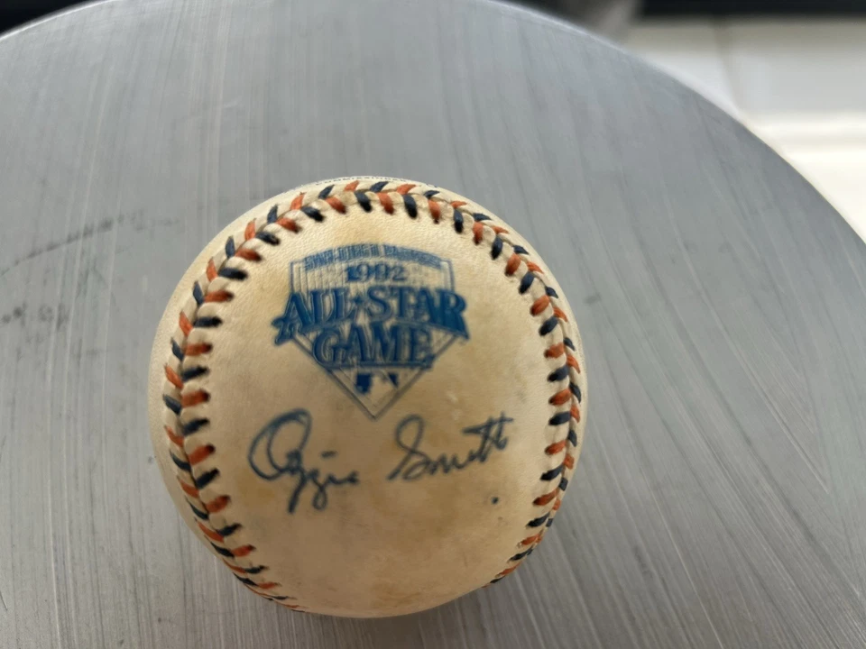 Ozzie Smith - Autographed Official 1992 All-Star Game Baseball - JSA COA - Image 4 of 4