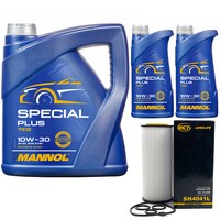 MotoröL Set Mannol 10W-30 Special Plus 7 Liter + ÖLfilter FüR Audi A4 A6 A8 3.2