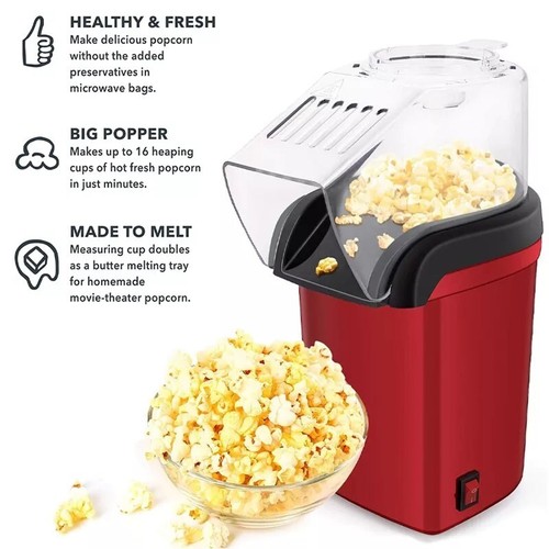 Electric Automatic 1200W Popcorn Machine No Oil, Fat Free and Healthy - Picture 14 of 22
