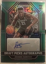 Adama Sanogo UConn Connecticut Basketball Paninj autograph rookie card Auto 2023