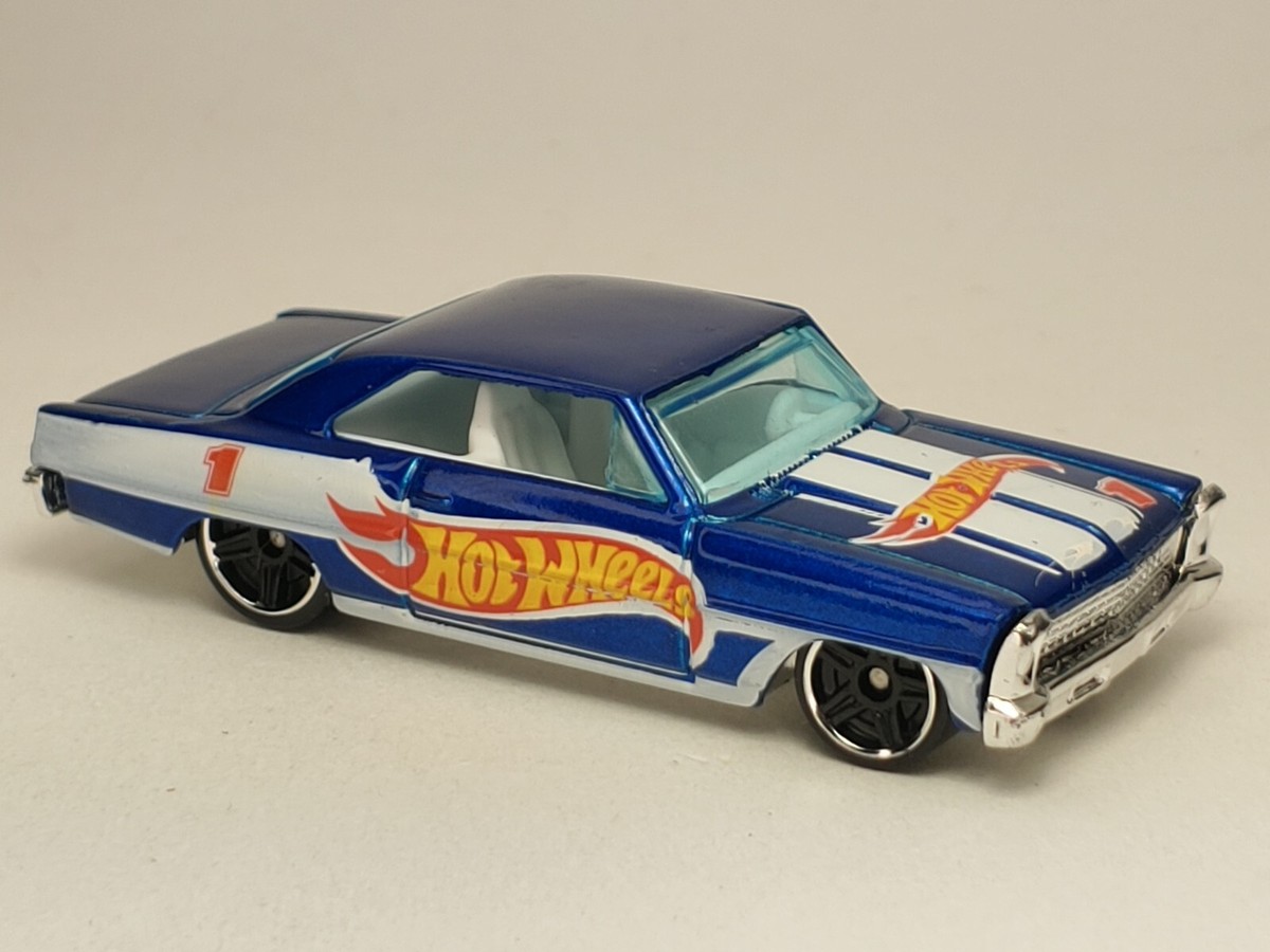 Hot Wheels '66 Chevy Nova | HW Racing Team | 4/10 | 2010 1:64