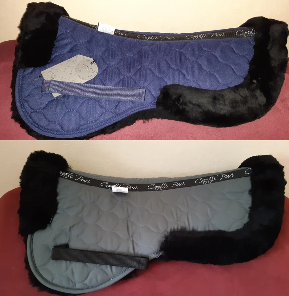 HKM Cavalli Puri echt Lammfell Sattelpad Sattelkissen Sattelkorrektur Pad